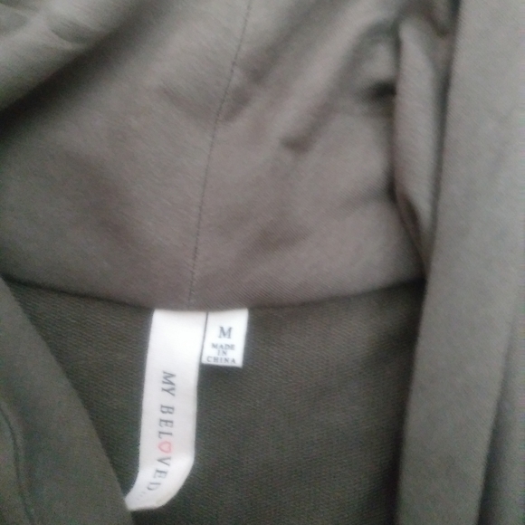 My Beloved side zip light sweater/jacket M - Picture 4 of 4